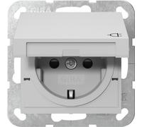 Prise SCHUKO Gira KD + SP Système 55 Gris m 4414015