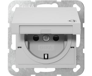 Prise SCHUKO Gira KD + SP Système 55 Gris m 4414015