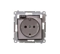 Prise Schuko Premium pour version IP44 avec Simon DGSZ1BZ.01/11A