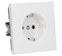 Prise SCHUKO® protection LS blanc mat (référence : JUNG LS1520KIWWM)