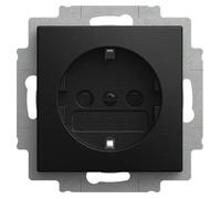 Prise SCHUKO® Safety+ de Busch-Jaeger, avec veilleuse/Steplight®, 1 pièce