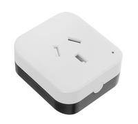 Prise Secteur Intelligente Wi-fi 16 A pour Climatiseurs Portables et Fixes | Commande à Distance, Contrôle Vocal, Programmation Horaire, Modèle Cn à Trois Broches, Plastique Blanc pour Chambre et Bureau