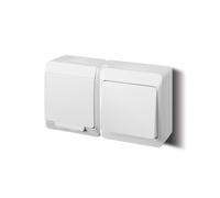 Prise simple avec/u 2P+Z+ connecteur HERMES 0327-12