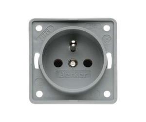 Prise simple Integro Flow avec/u 16A Berker Integro 961952506