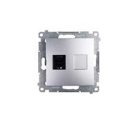 Prise simple ordinateur RJ45 cat.6 avec Simon 54 D61.01/43