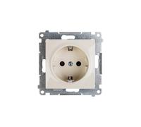 Prise simple SCHUKO z/u 16A IP20 avec Simon 54 DGSz1Z.01/41