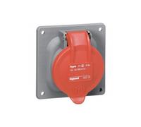 Prise à entraxes unifiés fixe Hypra 32A - 3P+N+T - 380V~ à 415V~ - plastique - IP44