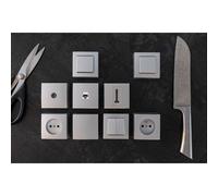 Prise TEL. 8Plots saillie Chrome
