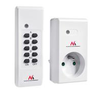 Maclean MCE153 Prises internes avec tlcommand 3 pi?ces programmable avec pile de la tlcommande Lot de 3 prises tlcommandes (3prises)