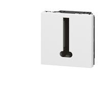 Legrand 078738 Mosaic Téléphone Prise, 8 Contacts, 2 Modules, Blanc