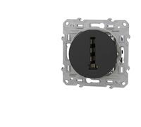 Schneider Electric – Conjoncteur en T Odace S540496, 8 contacts, à vis, Anthracite