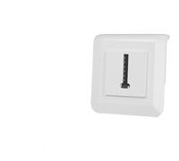 Legrand – Prise téléphone en T Mosaic blanc avec plaque et fixation à vis