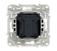 Prise téléphone en T ODACE anthracite - SCHNEIDER - S546496