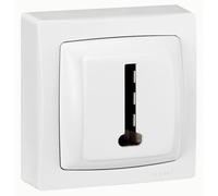 Prise Téléphone LEGRAND Appareillage Saillie 8 Contacts en T Blanc