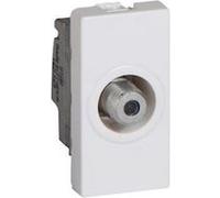 Legrand Prise télévision Mosaic 078790 - Type F, 1 module, blanc