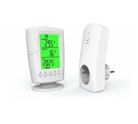 Prise Thermostat Sans Fil Programmable Contrôle Domestique de Température avec Isolation