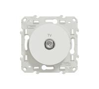 Schneider Electric Prise TV simple Odace S520445 Blanc