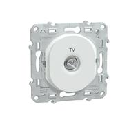 Schneider Electric – Prise TV simple Ovalis S320405 – Blanc