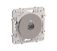 Prise TV à vis - aluminium - Odace - Schneider