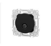 Prise TV 1 poste Schneider Electric Odace noir
