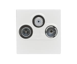 Prise TV/FM/Satellite 1 poste Mosaic blanc Legrand