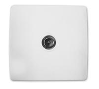 Zenitech Diwone Prise TV - Blanc
