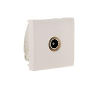 Prise TV moteur seul - blanc - Simplea -