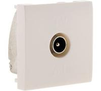 Prise TV moteur seul - blanc - Simplea -