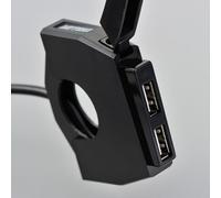 Prise USB A Slim double 12V DC 5V/2,4A