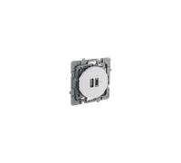 Prise USB-A + USB-C blanc pur CASUAL EVOLUTION - Debflex 749653