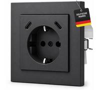 Prise USB-C avec charge rapide 18W, anthracite, compatible PD 3.0, GIRA E2