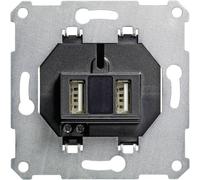 GIRA Insert Prise USB Standard 55, E2, Event transparent, Event, Event opaque, Esprit, ClassiX, Système 55 235900 (235900)