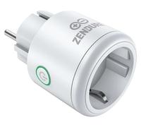 Prise Wi-Fi - Lot de 2 prises intelligentes -via application - Télécommande - Fonction minuterie - Pour usage intérieur