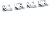 Prises Arrières - haut/bas - 1000-2500A - HW4 4P (RC) - HAGER HWY069H