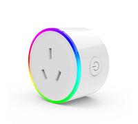 Prises connectées Wi-Fi avec télécommande, commande vocale, minuterie, contrôleur de groupe, connexion Bluetooth, télécommande Wi-Fi pour la