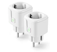 Prises intelligentes avec surveillance de la consommation d'énergie, Wi-Fi, lot de 2