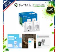 Prises intelligentes Tapo P100 WiFi Alexa Google Home Type F 2 pièces