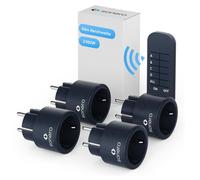 Prises sans fil SET, 2300 watts, 4 prises avec télécommande