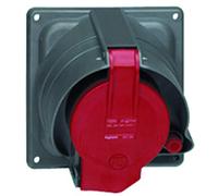 Prisinter fixe Hypra 63A - 3P+N+T- 380V~ à 415V~ - plastique - IP44/55