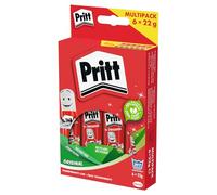 Pritt Bâton de colle lavable sans solvant 6 x 22 g