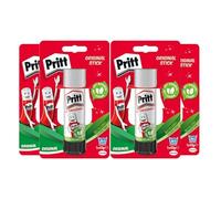 Pritt Bâton de colle – sûre pour enfants, forte pour école et bureau – 4×43 g