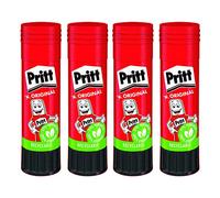 Pritt Bâton de Colle, Sûre et Adaptée aux Enfants pour l'Art et Le Bricolage, pour l'École & Le Bureau, 4X 22 g de Bâton