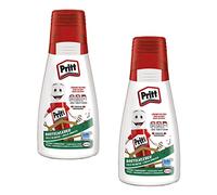 Pritt Colle de Bricolage, 2 flacons de 100 g de Colle Universelle à séchage Transparent pour la Maison, l'école ou Le Bureau, Colle de Bricolage Blanche pour Les Enfants
