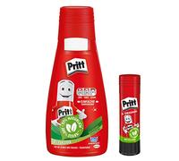 Pritt Colle scolaire PAKA2, la colle universelle pour l'école et les loisirs, kit économique avec 1 flacon de 100 g et 1 bâton de colle Pritt 11 g, 9HPAKA2P1X