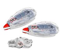 Pritt Roller correcteur Pritt Refill Flex Midway avec pointe flexible, fonction push & pull, rechargeable, réécriture immédiate, set de 2 rollers rechargeables et 1 recharge
