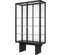 GUBI Vitrine Private verre. chêne lasuré marron-noir