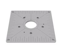 PRIWAS plaque d’insertion compatible avec Bosch GOF 1250 CE | plaque d’insertion pour table de défonceuse compatible avec les défonceuses Bosch