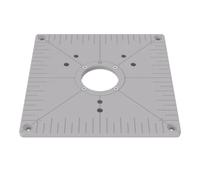 PRIWAS plaque d’insertion compatible avec Bosch GOF 130 | plaque d’insertion pour table de défonceuse compatible avec les défonceuses Bosch