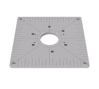 PRIWAS plaque d’insertion compatible avec Bosch GOF 20-12 | plaque d’insertion pour table de défonceuse compatible avec les défonceuses Bosch
