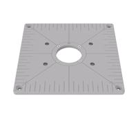 PRIWAS plaque d’insertion compatible avec Einhell TC-RO 1155 E | plaque d’insertion pour table de défonceuse compatible avec les défonceuses Einhell